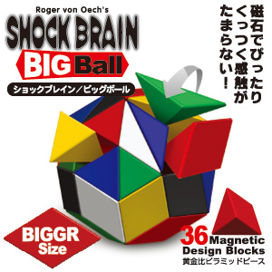 磁石で遊ぶ Shock Brain 株式会社 ぼりゅうむわんプロダクツ